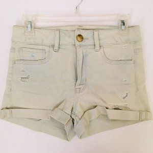 👖 American Eagle Denim Shorts - Light Blue - Size 4 - Like New